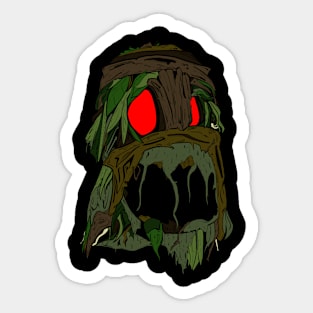 Swamp Ghost Sticker